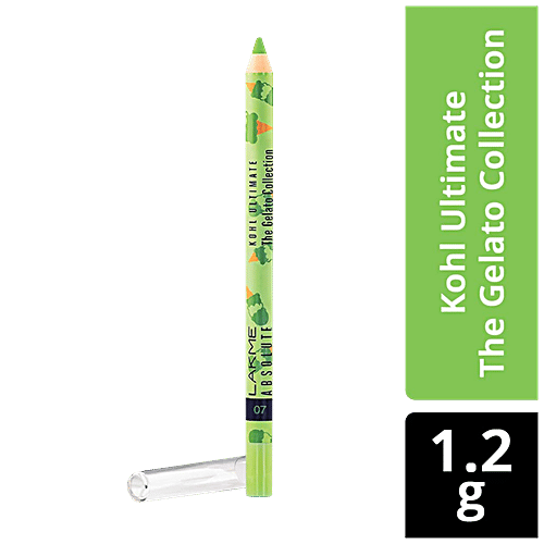Lakme Absolute Kohl Ultimate - The Gelato Collection, 07 Matcha, 1.2 g  