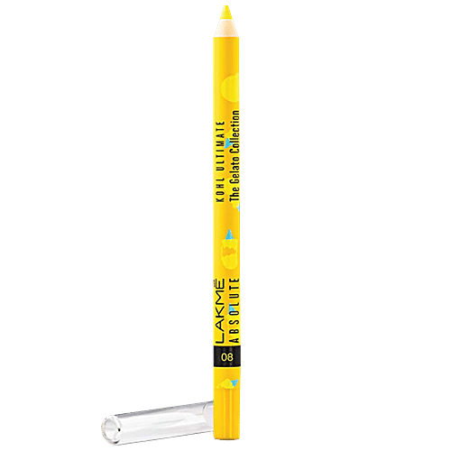 Lakme Absolute Kohl Ultimate - The Gelato Collection, 08 Limoncello, 1.2 g  