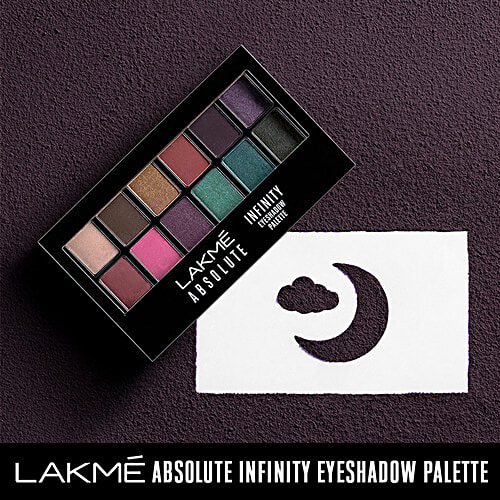 Lakme Absolute Infinity Eye Shadow Palette - Midnight Magic, 12 g  