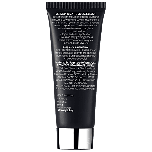 Faces Canada - Ultime Pro Matte Mousse Blush, Cinnamon 02, 20 g  