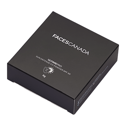 Faces Canada Ultime Pro Sun Defense CC Powder - SPF 30, 8 g Beige 03 Paraben Free