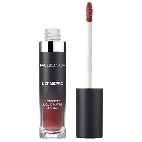 Faces Canada Ultime Pro Longstay Liquid Matte Lipstick - Lightweight, 6 g Sultry Rogue 13