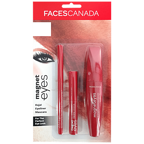 Buy FACES CANADA Range 3In1 Black Trio Pack Kajal