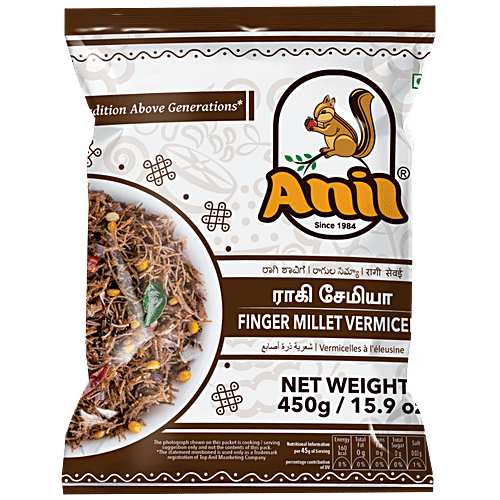 Anil Ragi Vermicelli, 450 g Pouch 