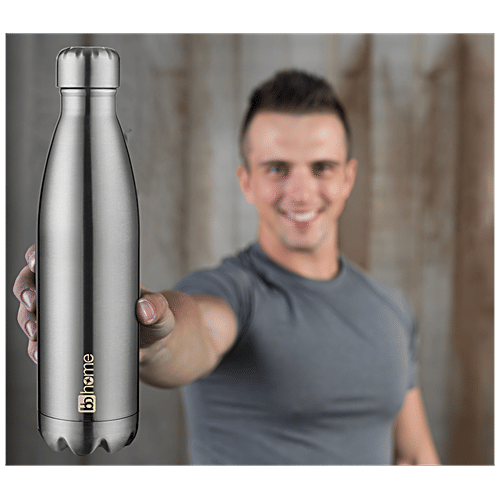 BB Home Pacific Steel Insulated Vacuum Flask, 1 L  
