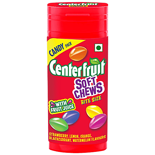 Buy Center Fruit Soft Chews Candy Assorted Flavours Online at Best