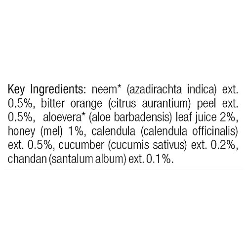 Buy Just Herbs Silksplash Rehydrant Face Wash Neem Bitter Orange, All