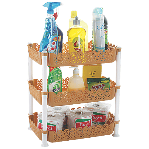 Buy Aristo Vertex Rectangular Multipurpose Plastic Kitchen Rack/Kitchen