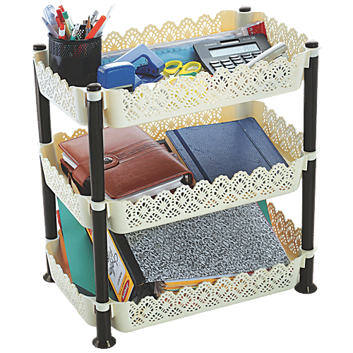 Buy Aristo Vertex Rectangular Multipurpose Plastic Kitchen Rack/Kitchen