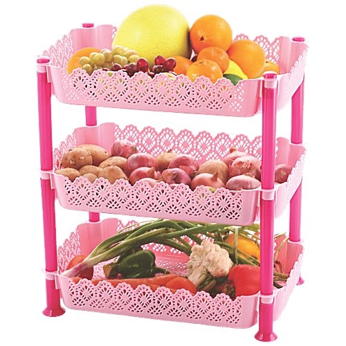 Buy Aristo Vertex Rectangular Multipurpose Plastic Kitchen Rack/Kitchen