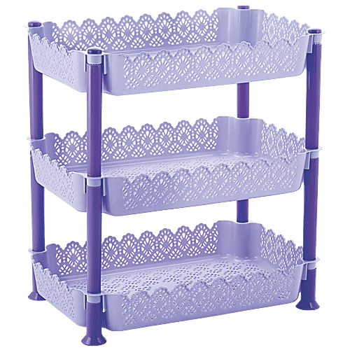Buy Aristo Vertex Rectangular Multipurpose Plastic Kitchen Rack/Kitchen