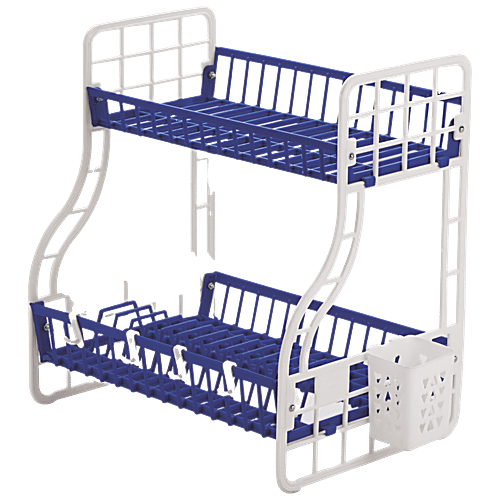 Buy Aristo Plastic Kitchen Rack/Kitchen Stand 2 Tier, Big, Assorted
