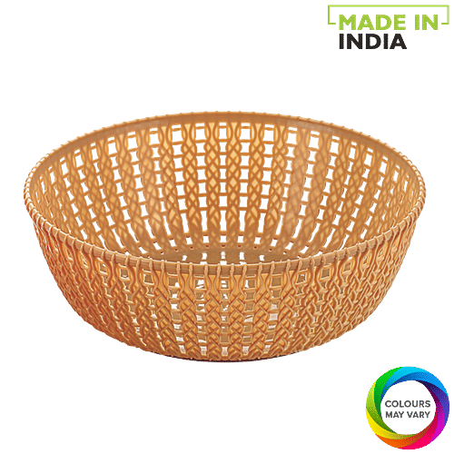 Buy Aristo Orio Fruit & Vegetable Plastic Basket Assorted Colour