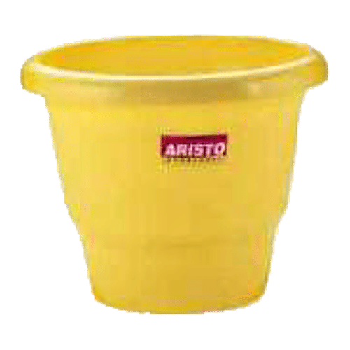 Aristo Designer Plastic Planter Pot - Assorted Color, 13 Litre  Strong, High Quality