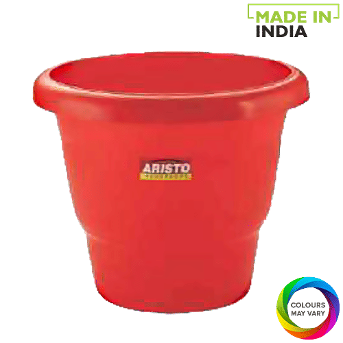 Aristo Designer Plastic Planter Pot - Assorted Color, 13 Litre  Strong, High Quality