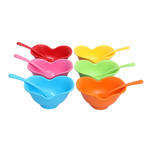 Superware Melamine Ice Cream Bowl Set - Assorted, 12 pcs