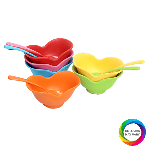 Superware Melamine Ice Cream Bowl Set - Assorted, 12 pcs