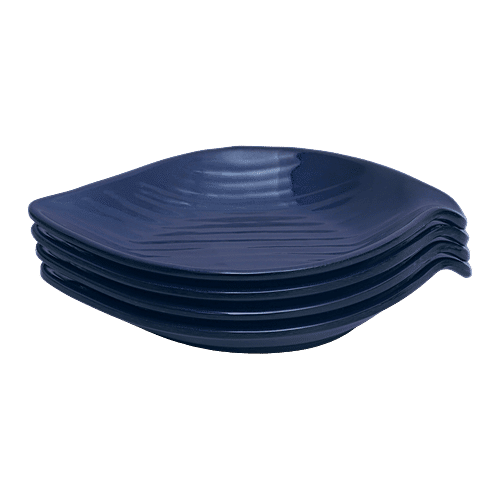 Buy Superware Melamine Leaf Snack Set Sapphire Online at Best Price