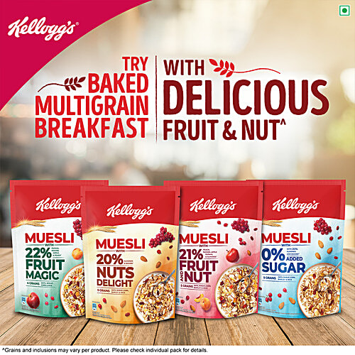 Buy Kelloggs Muesli With 20 Nuts Delight Online at Best Price