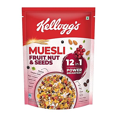 Buy Kelloggs Muesli Fruit Nut & Seeds 12In1 Power Breakfast, India