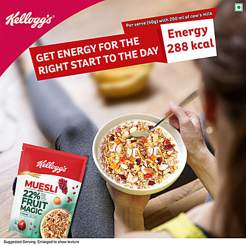 Buy Kelloggs Muesli With 22 Fruit Magic Online at Best Price of Rs