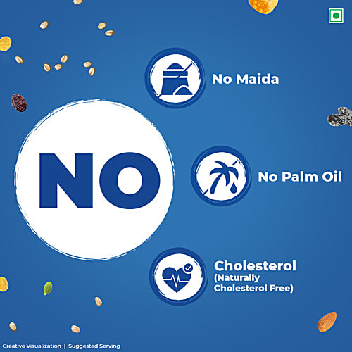 Kelloggs Muesli - With 0% Added Sugar, 500 g Pouch 