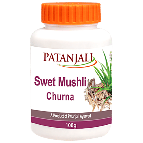 Patanjali Shvet Musli Churna, 100 g  