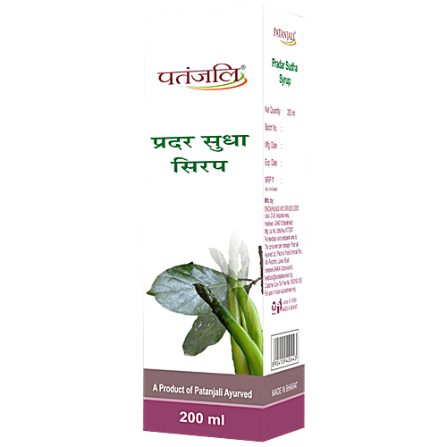 Patanjali Leucorrhea Syrup, 200 ml  