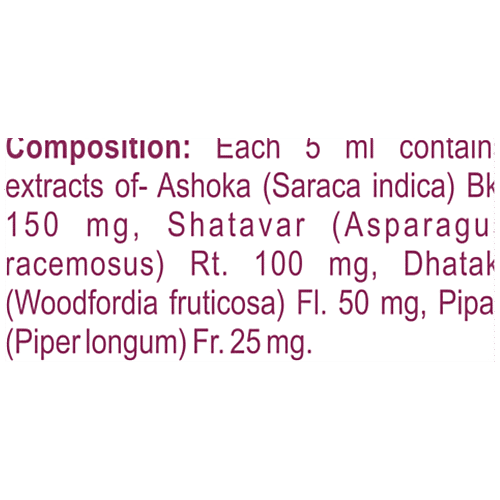 Patanjali Leucorrhea Syrup, 200 ml  