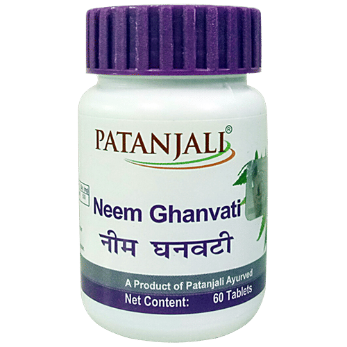 Patanjali Neem Ghan Vati, 40 g  
