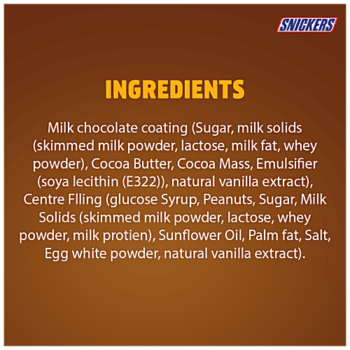 Snickers Miniatures Chocolates - Peanut, 90 g