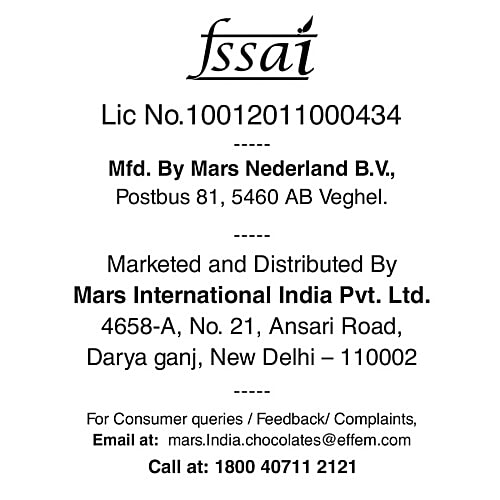 Mars Nougat & Caramel Filled Chocolates - Miniatures, 100 g  