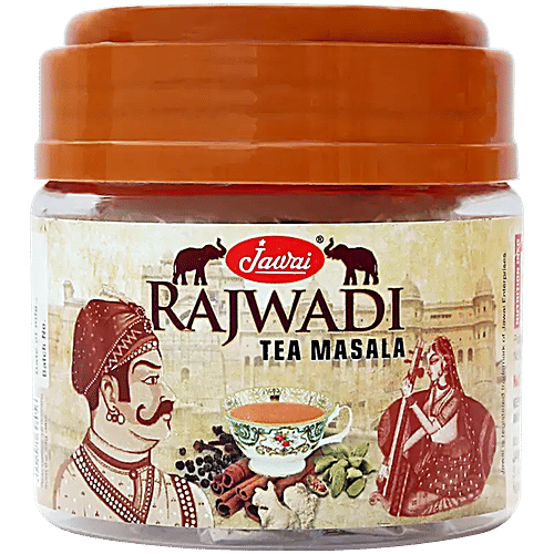 Jawai Rajwadi Tea (Chai) Masala - Immunity Booster, 50 g  Great Taste & Flavour