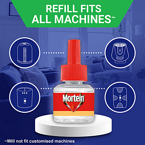 Mortein Liquid Vaporiser Refill, 35 ml (Buy 4 Get 2 Free) 