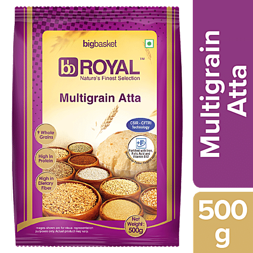 bb Royal Multigrain Atta/Gavhache Peeth, 500 g Pouch 