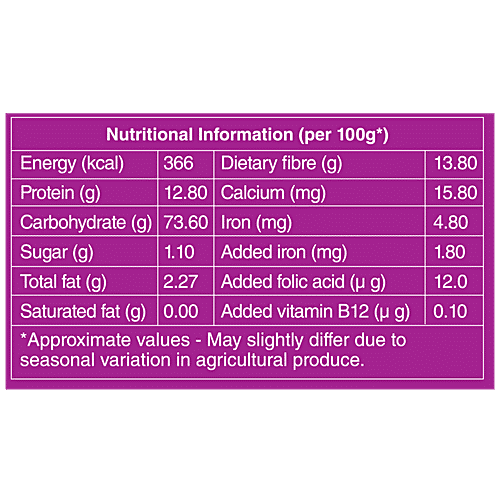 bb Royal Multigrain Atta/Gavhache Peeth - Fortified, 5 kg Pouch 