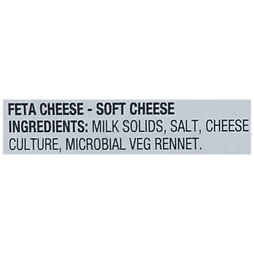 D'Lecta Feta Cheese, 100 g  