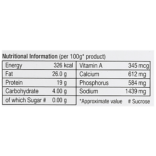 D'Lecta Cheese Cubes, 200 g (10 Cubes) 