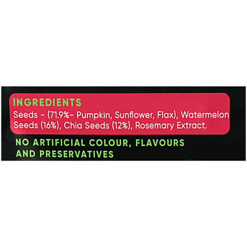 True Elements 5-In-1 Super Seeds Mix - Rich In Protein & Fibre, 250 g High Protein, Rich Source of Omega 3 Fatty Acids