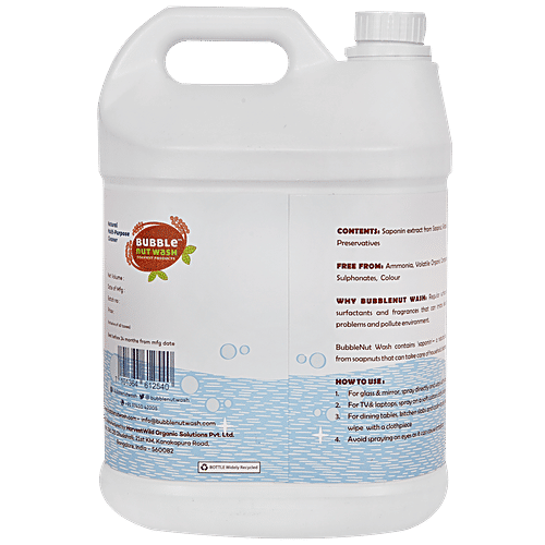 Bubblenut Wash Natural Multi Purpose Cleaner, 5 L  