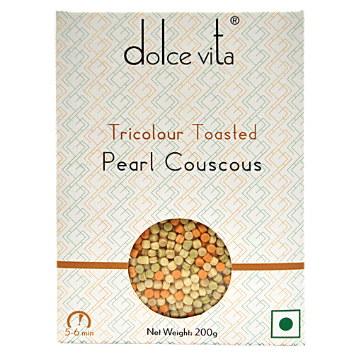 Buy Dolce Vita Tricolor Toasted Pearl Couscous Online at Best Price of