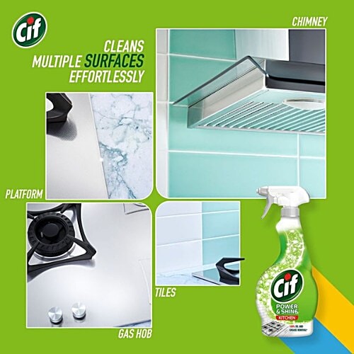 Cif Kitchen Cleaning Spray - Tough Grease Removal, 450 ml  