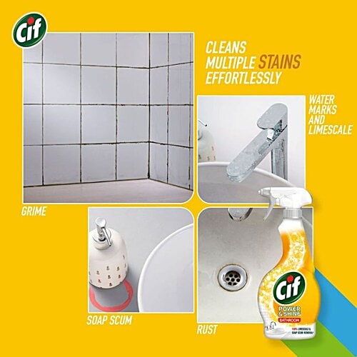 Cif Bathroom Cleaning Spray - Easy Dirt Removal, 450 ml  