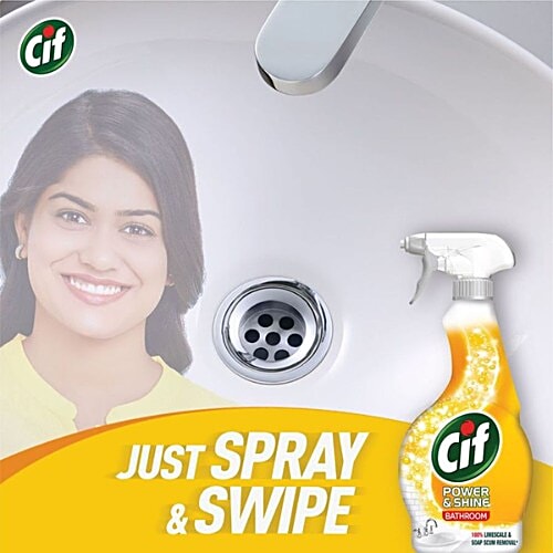 Cif Bathroom Cleaning Spray - Easy Dirt Removal, 450 ml  