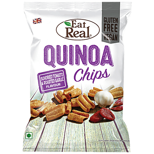 Buy Eat Real Quinoa Chips Sundried Tomato & Roasted Garlic Flavour