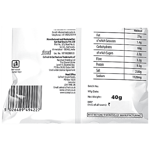 Buy Eat Real Lentil Chips Jalapeno Online at Best Price bigbasket