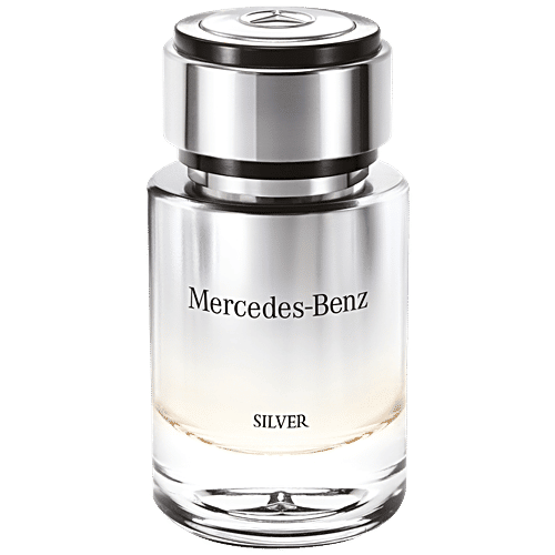 Mercedes-Benz Silver Eau De Toilette For Men, 75 ml  Ideal for Night Wear