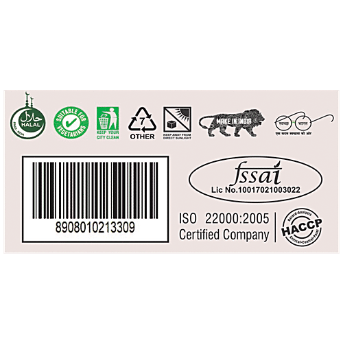 Makino Nacho Chips - Cheese With Herbs, Without Onion & Garlic, No Trans Fat & Cholesterol, 60 g Pouch Zero Cholesterol, Zero Trans Fat