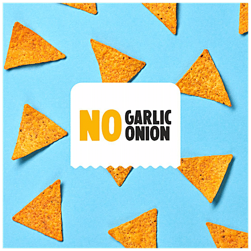 Makino Nacho Chips - Jalapeno, Without Onion & Garlic, No Trans Fat & Cholesterol, 60 g Pouch Zero Cholesterol, Zero Trans Fat