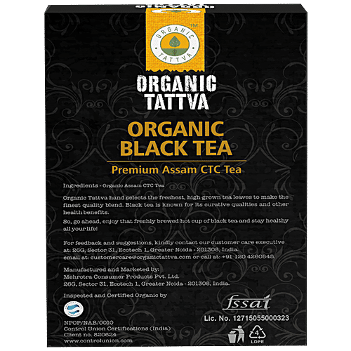 Organic Tattva Black Tea, 200 g  